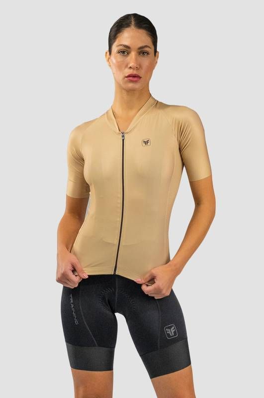 CAMISA FF FEM TRAINING SAND MAR/BEGE 