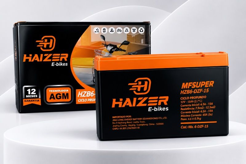 BATERIA HAIZER TRICICLO ELETRICO 30AH C/4 